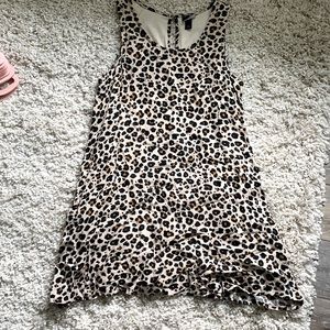 Cheetah print women’s dress